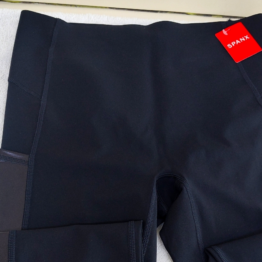 Spanx Womens Black Pants